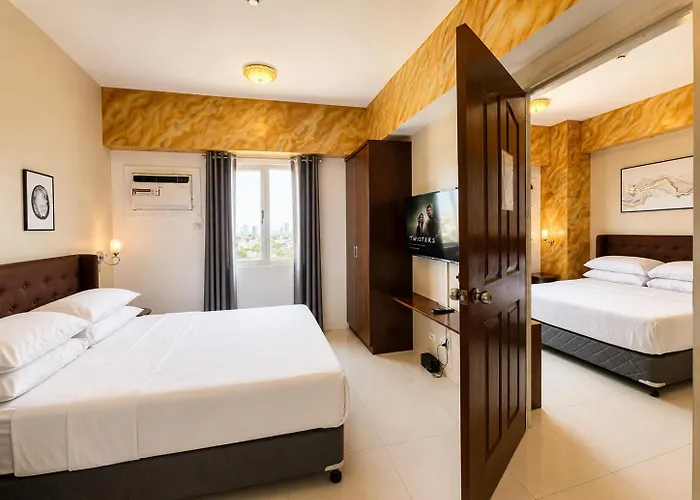 Apartment Deluxe Twin Units By Migas Haven At Sunvida Sm City *